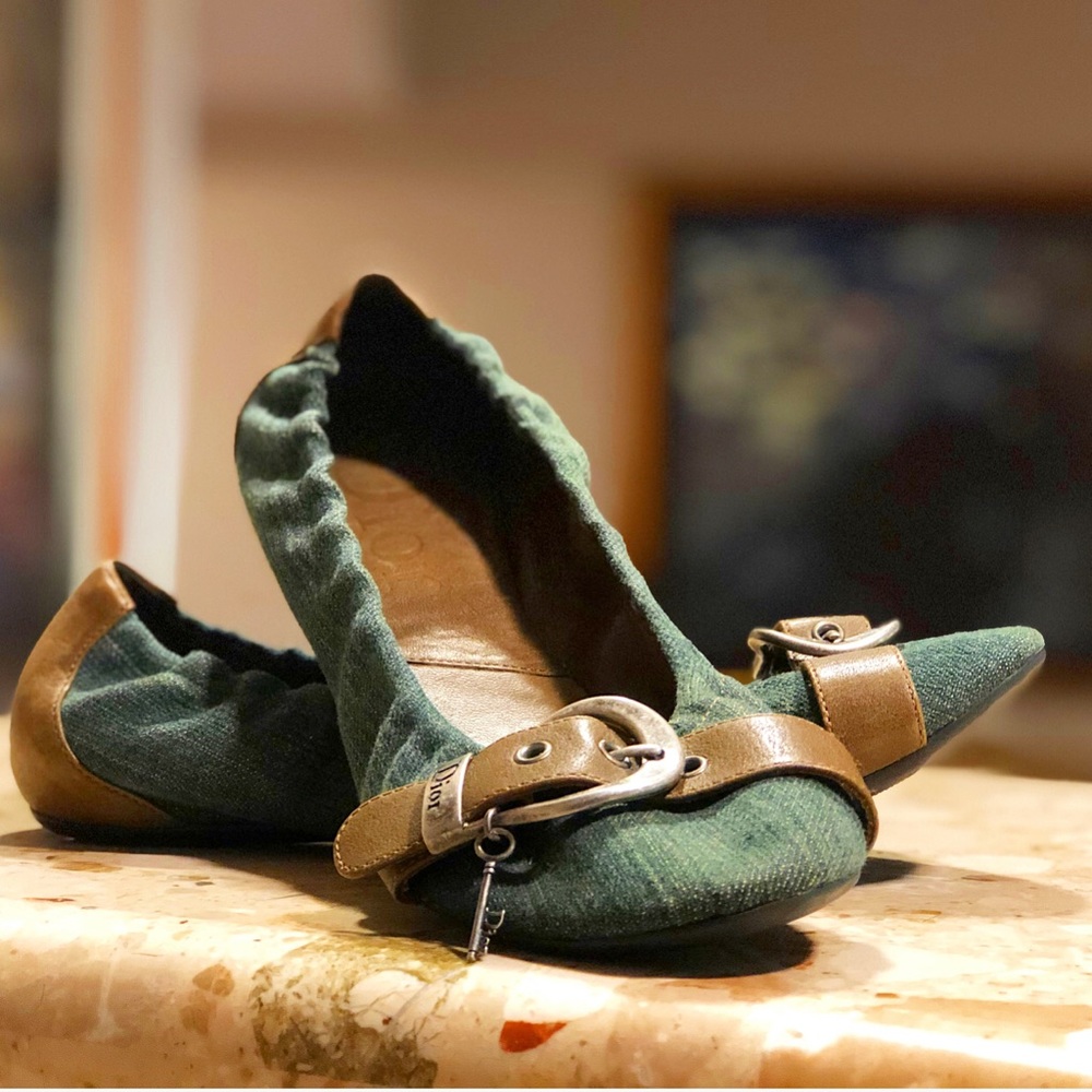 Dior ballet flats